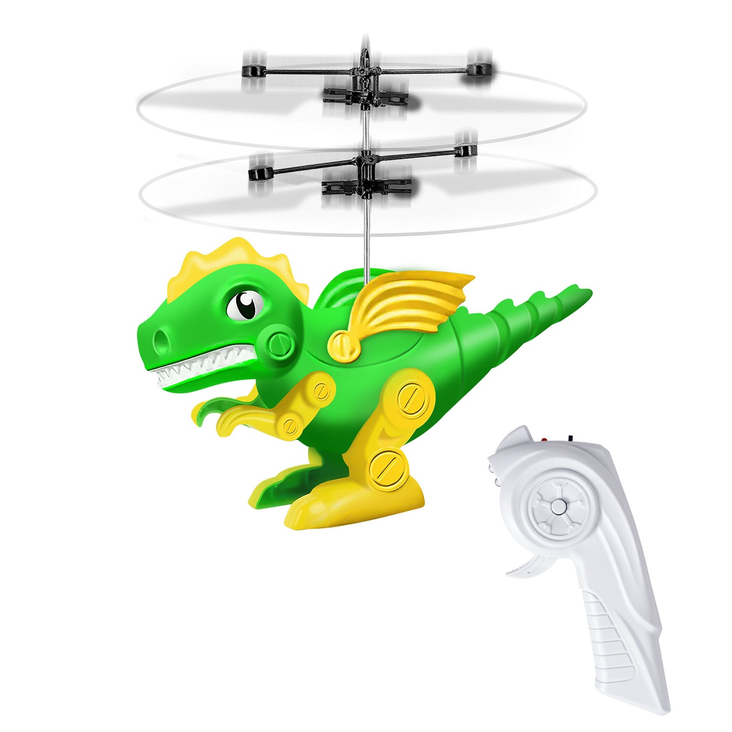 "Dinosaur Toys for Kids 5-7 Boys Christmas Birthday Gifts, Flying Dinosaurs Toy Drones for Kids, Remote Control Helicopter RC Flying Dino Ball Drone for Indoor Outdoor Games "