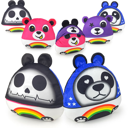 The Original Four Faces Bear Plushie Toys- Sensory Fidget Toy for Stress Relief- A Soft Stuffed Animal Plush Toy That Understands Your Kid's Mood Better!