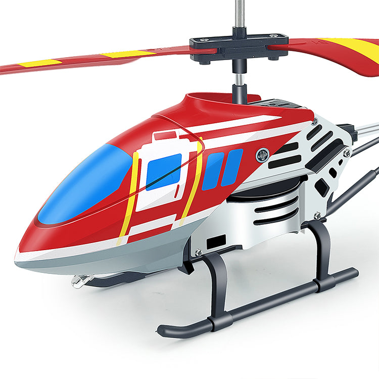 "YongnKids Remote Control Helicopter for Kids| Rc Helicopter Toys w/t LED Lights, 3.5 Channel, Gyro Stabilizer, Altitude Hold, 2.4GHz Helicopter Toys for Beginner Boys Girls Indoor- Red "
