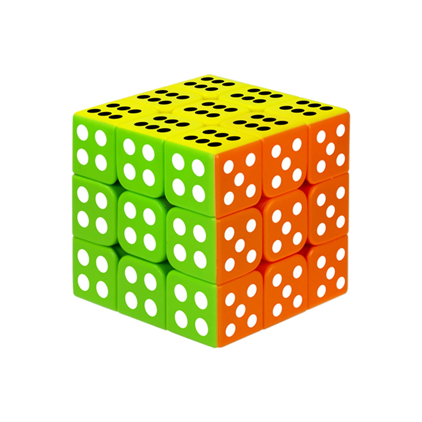 3x3 Speed Cube, Surface Magic Cube, Original Sticker Magic Cube, A Funny Puzzle Game and a Brain Teasers