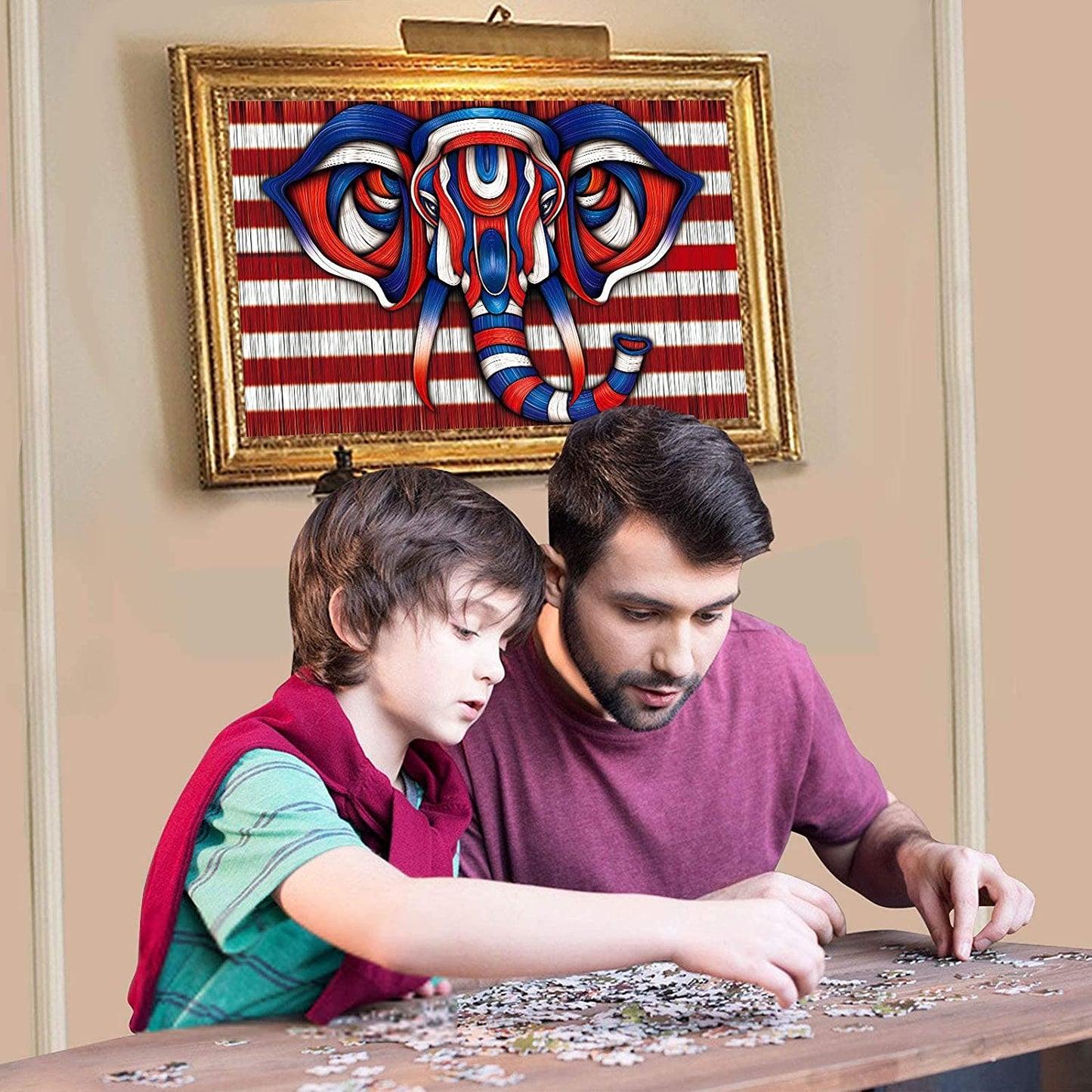 Puzzles for Adults 1000 Piece, Jigsaw Puzzles 1000 Pieces for Adults Kids, Puzzle 1000 Pieces - Educational Toys & Challenging Family Activity Fun Games